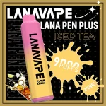 一次性電子煙 LANA PEN PLUS 9000口 22種口味 冰紅茶