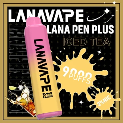 一次性電子煙 LANA PEN PLUS 9000口 22種口味 冰紅茶