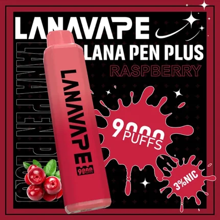 一次性電子煙 LANA PEN PLUS 9000口 22種口味 曼越莓