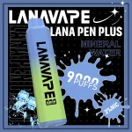 一次性電子煙 LANA PEN PLUS 9000口 22種口味 深海冰泉