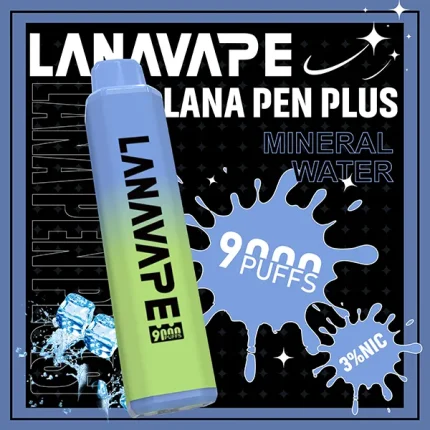 一次性電子煙 LANA PEN PLUS 9000口 22種口味 深海冰泉