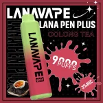 一次性電子煙 LANA PEN PLUS 9000口 22種口味 烏龍茶