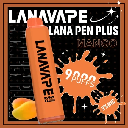 一次性電子煙 LANA PEN PLUS 9000口 22種口味 芒果