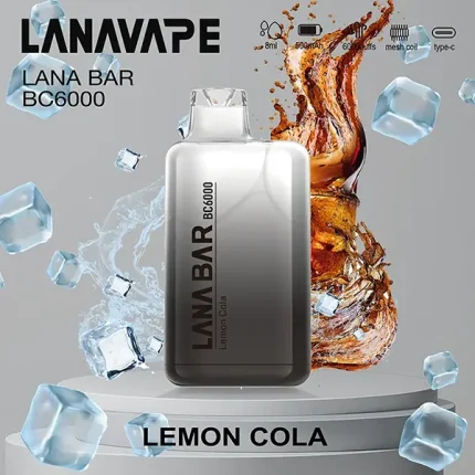一次性電子煙 Lana Bar BC 6000口 16種口味 可樂