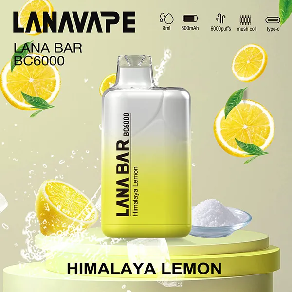 LANA 一次性電子煙 Lana Bar BC 6000口 16種口味