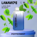 一次性電子煙 Lana Bar BC 6000口 16種口味 薄荷