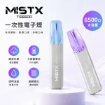 10種口味｜米斯特MISTX TE6500口一次性電子煙 鴨嘴獸型煙嘴
